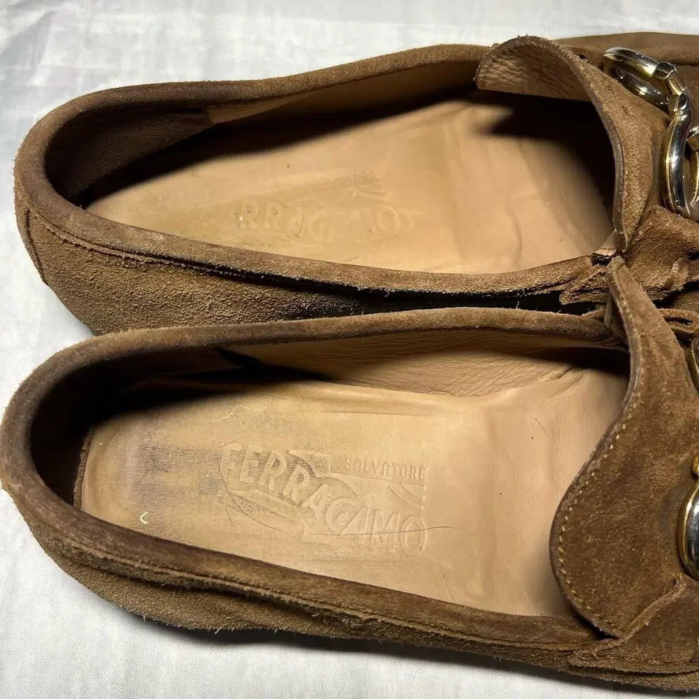 Ferragamo Loafers 8 EE